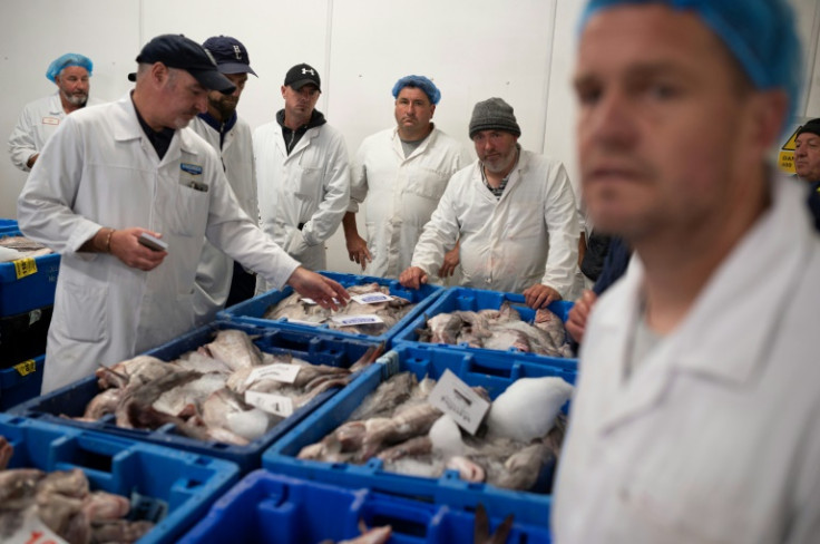 Then-prime minister Boris Johnson had visited Grimsby's fish market in 2019, promising Brexit would bring a 'massive boost' to the local fishing industry