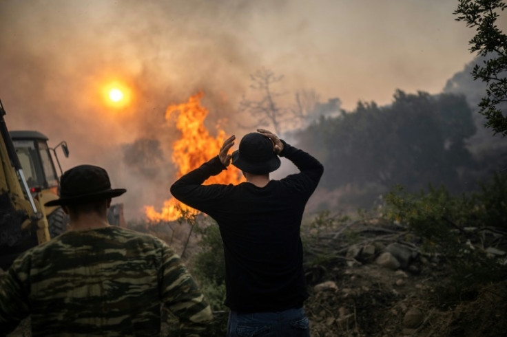 Rhodes Wildfires