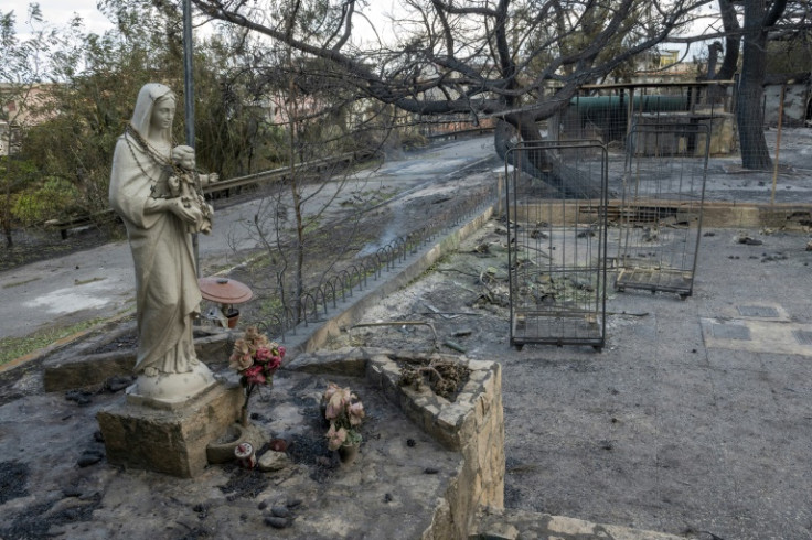 In Italy, firefighters spent the night battling wildfires in Sicily