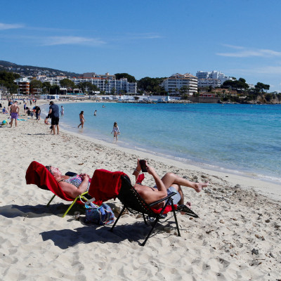 Majorca beach Spain