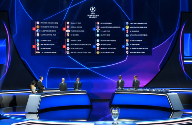 The draw for this season's Champions League group stage took place in Monaco on Thursday