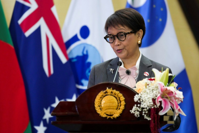 Foreign Minister Retno Marsudi of Indonesia, host nation for the ASEAN summit that begins on September 5, 2023