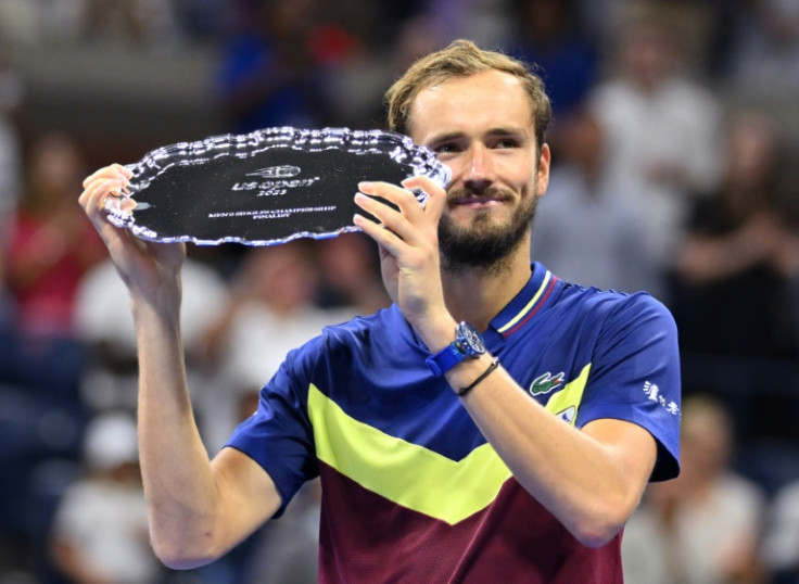 Daniil Medvedev took home the runners-up trophy for the second time in New York