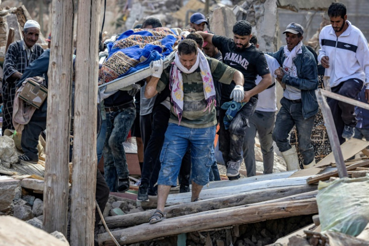 Rescuers on Monday faced a growing race against time to dig any survivors from the rubble of devastated villages in Morocco's Atlas mountains