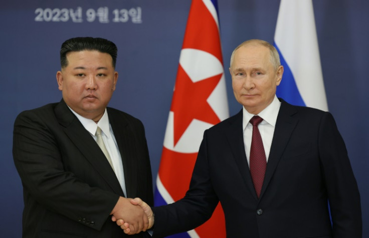 Kim and Putin met at a Russian spaceport on Wednesday