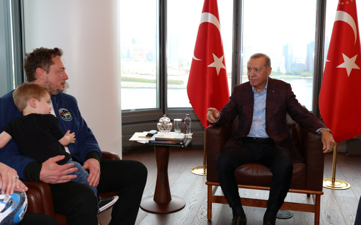 Elon Musk with President Erdogan