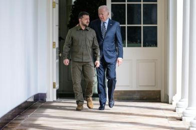 US President Joe Biden hosted Ukraine's Volodymyr Zelensky at the White House in September