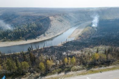 Some 18 million hectares (nearly 70,000 square miles) of land was torched this year in Canada's largest ever fire season