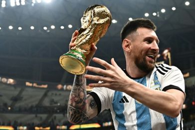 Lionel Messi captained Argentina to a third World Cup victory in Qatar last year
