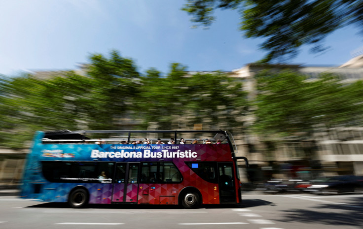 Barcelona tourist bus