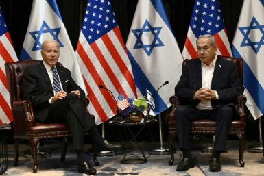 Biden brought a message of support for Israeli Prime Minister Benjamin Netanyahu