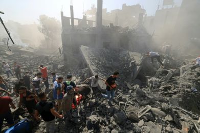 Gaza's Hamas-run health ministry says more than 6,500 Palestinians have been killed in Israel's relentless retaliatory bombardments