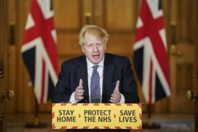 Boris Johnson was criticised for his initial approach to the coronavirus pandemic