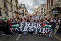 pro-Palestine march in London