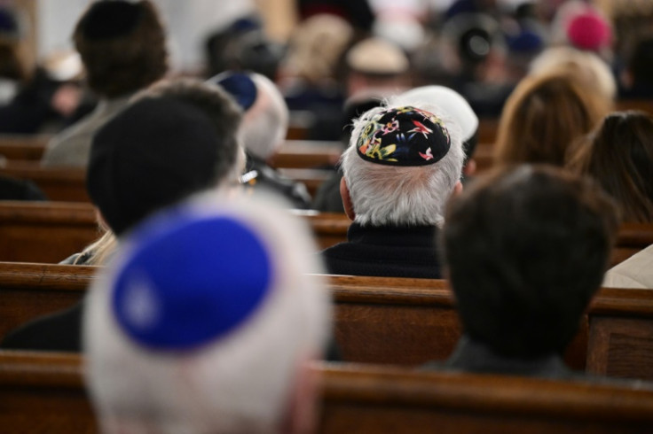 France's Jewish population, estimated at over 500,000, is the largest in Europe