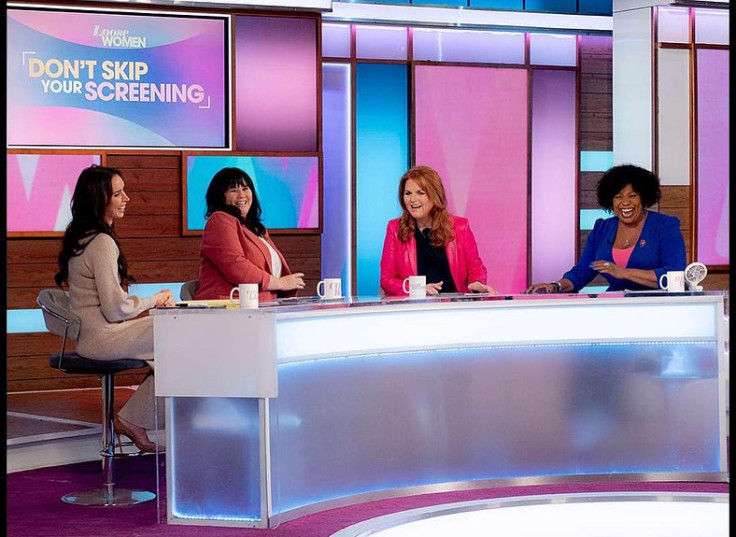 Sarah Ferguson co-hosted the Nov. 1 episode of "Loose Women"