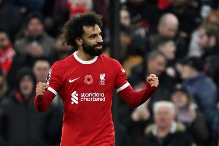 Mohamed Salah scored twice in Liverpool's 3-0 win over Brentford