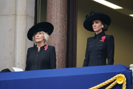 Queen Camilla and Catherine, Princess of Wales