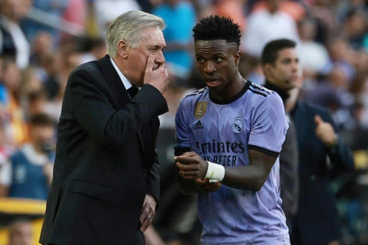 Carlo Ancelotti, Vinicius Jr. 