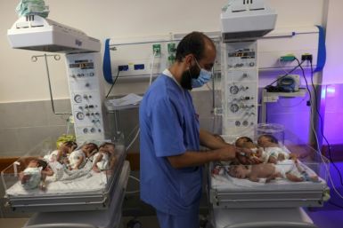 Thirty-one premature babies were evacuated from Gaza's biggest hospital