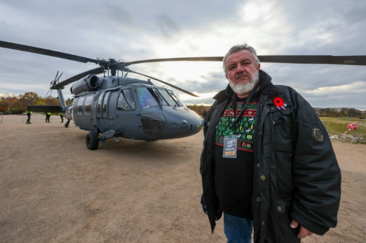 The project, which is run by a former TV news editor, Martin Ondracek, is currently fundraising for a Black Hawk helicopter