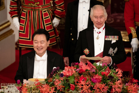 King Charles III with South Korean President  