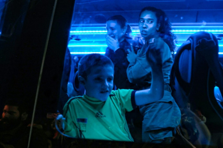 Israeli children released