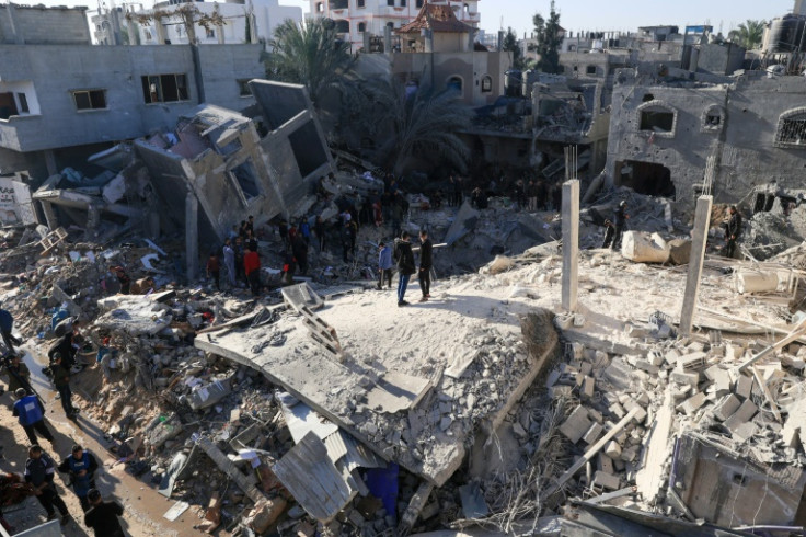The aftermath of Israeli bombing in Rafah