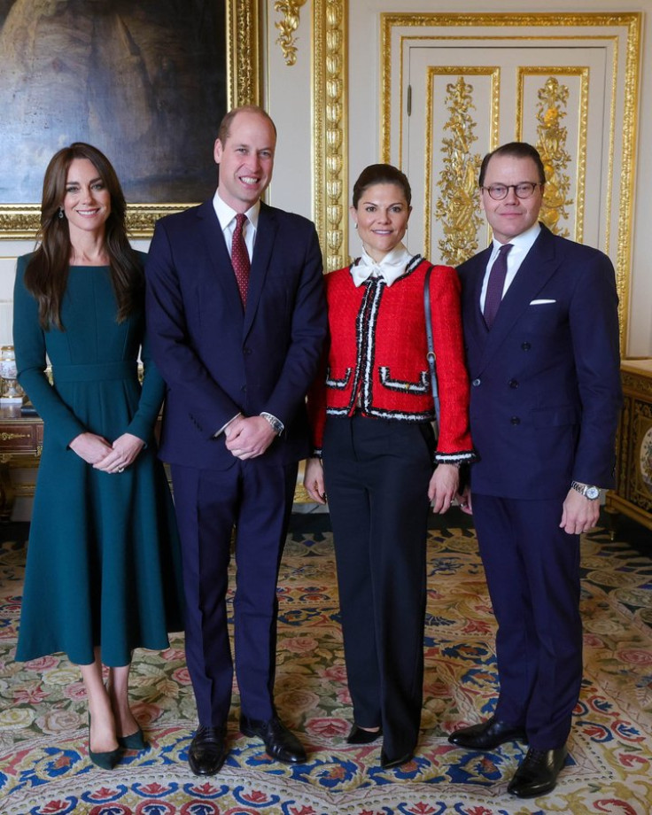 Kate Middleton, Prince William, Crown Princess Victoria of Sweden 