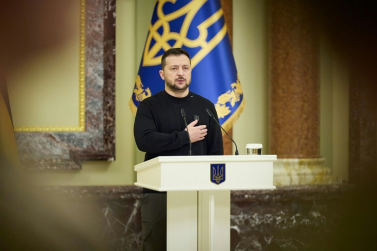 President Volodymyr Zelensky has warned Western leaders against a 'collapse' in unity next year