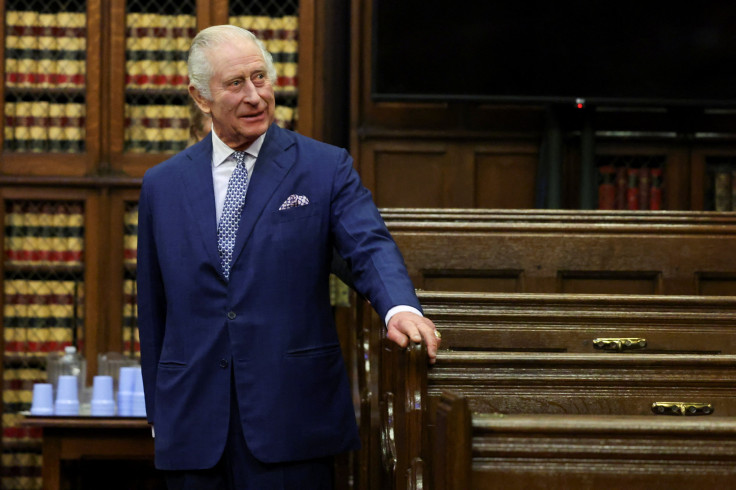 King Charles III vists the Royal Courts of Justice