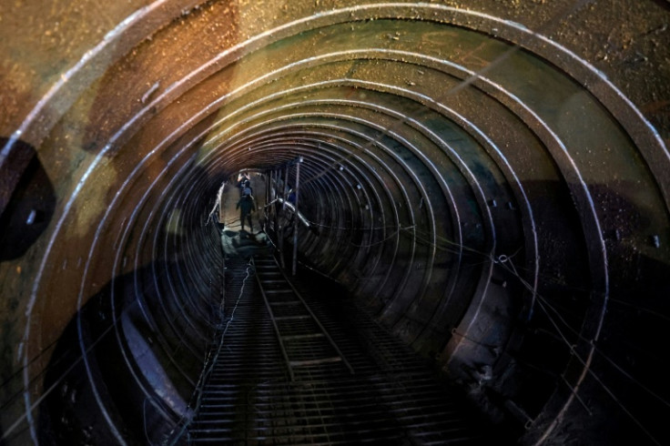 The tunnel is just one of 800 that Israel say it has found so far
