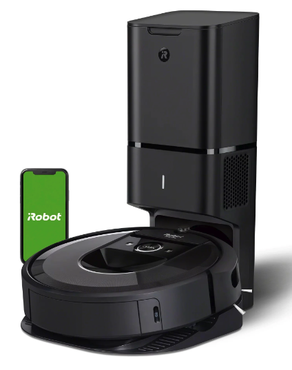 iRobot Wifi Connected Roomba® i7+ Self-Emptying Robot Vacuum
