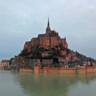 Mont Saint Michel is one of France's best-loved monuments