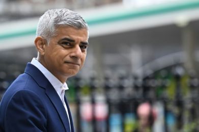London Mayor Sadiq Khan, photographed in London in June 28, 2023