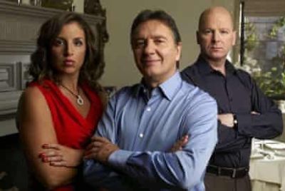 David Moore and Raymond Blanc