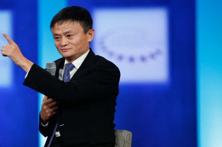 Alibaba surged in Hong Kong and New York on reports of a huge stake purchase by co-founders Jack Ma and Joseph Tsai