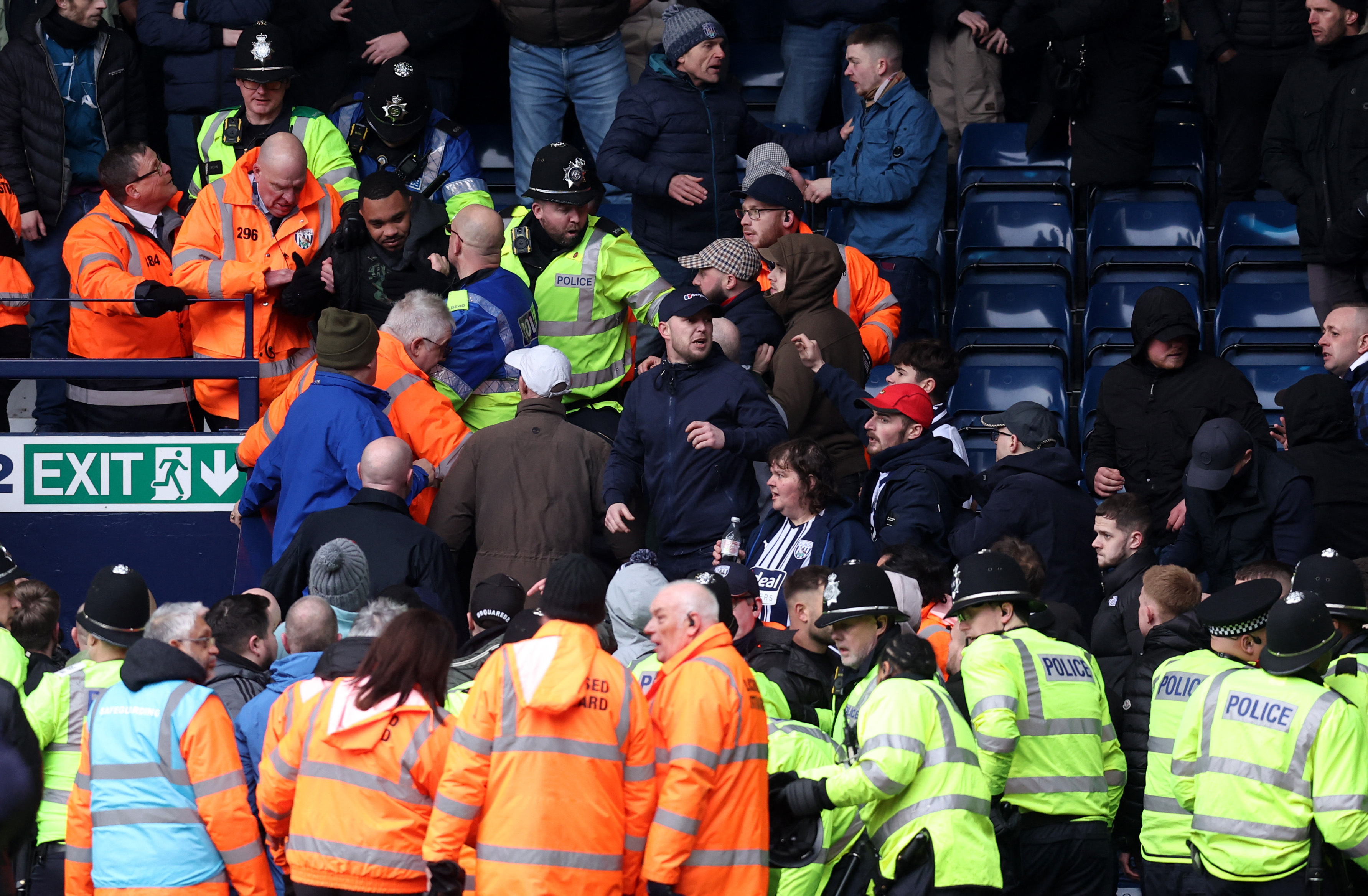 Unsavoury Scenes Between West Brom And Wolves Supporters Overshadow FA ...