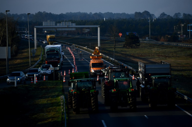 Many motorways around major cities remain blocked