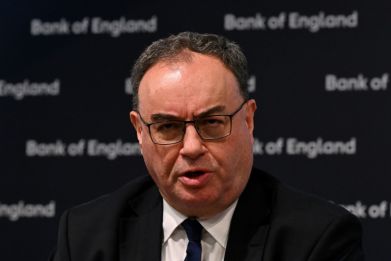 Bank of England Governor Andrew Bailey said policymakers need 'more evidence' that inflation is set to fall to two percent before they lower interest rates