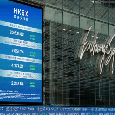 Hong Kong led gains in Asia but remains well down on the year to date owing to worries about China's stuttering economy