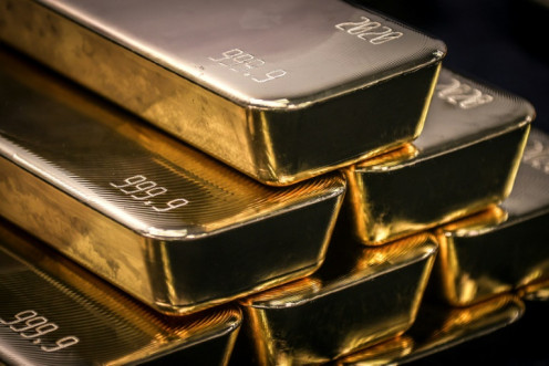 Gold hit $2,141.79 per ounce to break a record it had reached in December