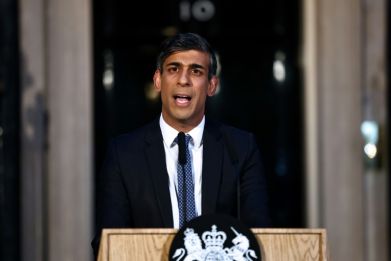 UK Prime Minister Rishi Sunak earlier this month hit out at 'mob rule' after recent pro-Palestinian protests