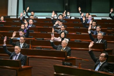 Hong Kong passed a security law on Tuesday to punish five major crimes after a fast-tracked legislative process