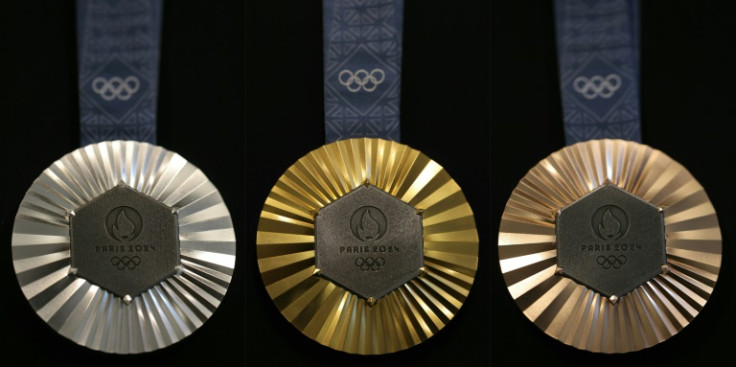The medals are designed by upmarket Paris jeweller Chaumet