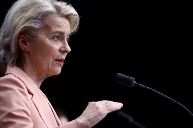 Ursula von der Leyen is seeking a second term as European Commission president