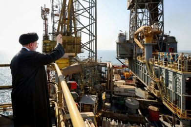 Iran's South Pars oil field
