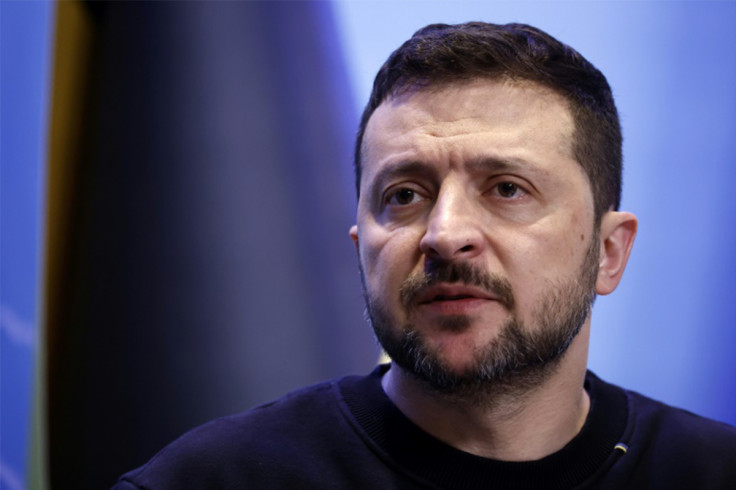 Ukraine's President Volodymyr Zelensky pushed his US counterpart Joe Biden to attend an upcoming peace summit, during a press conference in Brussels