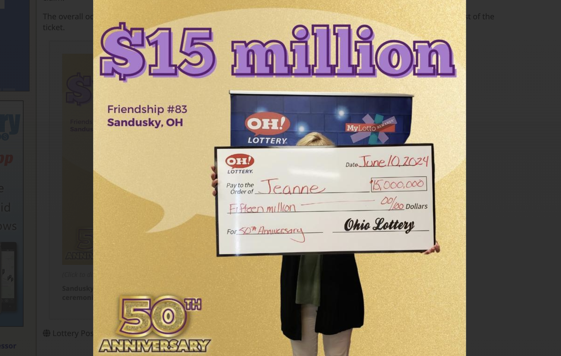 Une femme de l’Ohio gagne 15 millions de dollars à la loterie mais ne reçoit que 5,4 millions de dollars – les paiements en espèces en valent-ils la peine ?