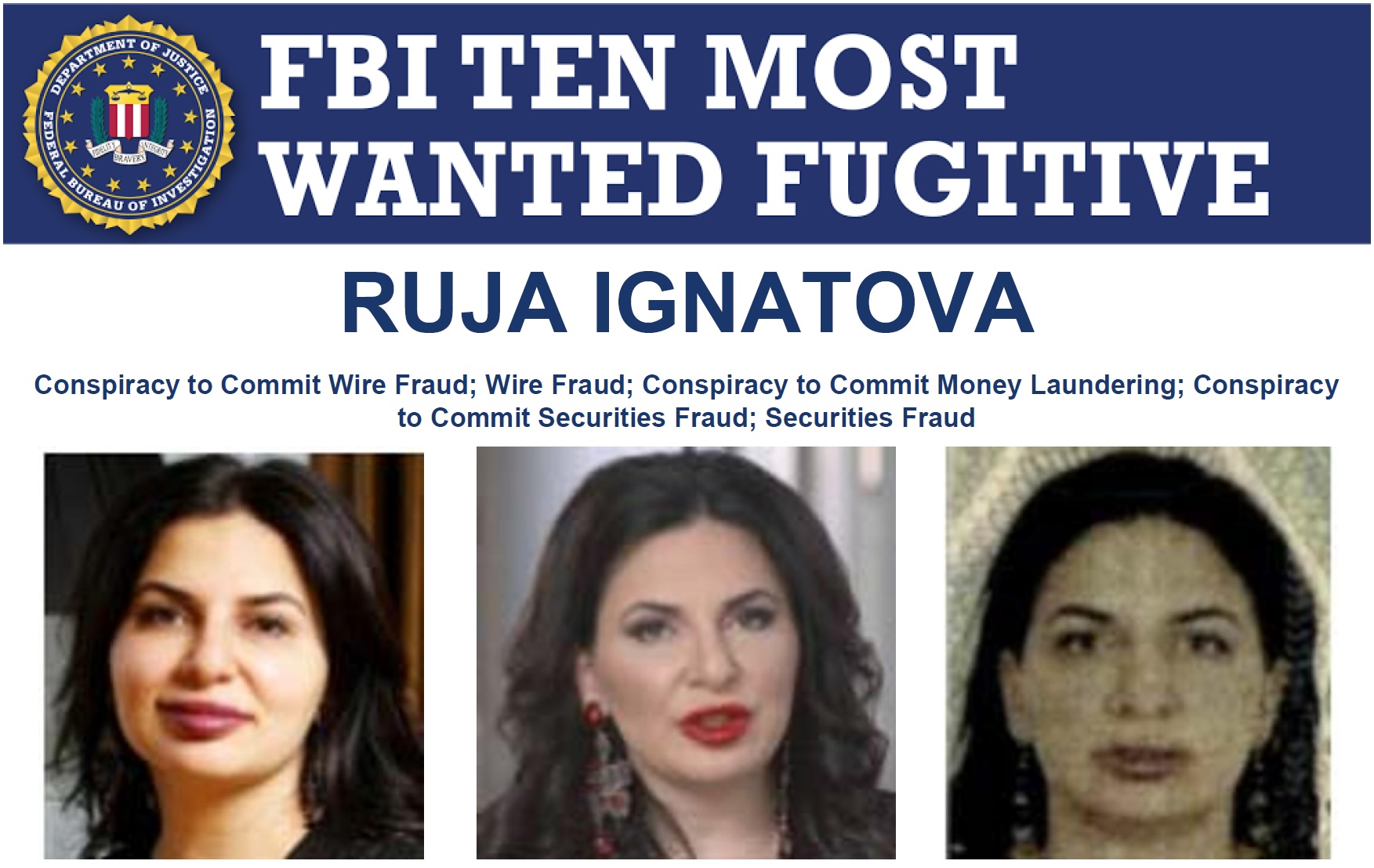 Qui est Ruja Ignatova : la reine des crypto-monnaies qui a escroqué des investisseurs de 4 milliards de dollars a désormais une prime de 5 millions de dollars sur sa tête